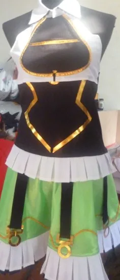 Игра ELSWORD Косплей Рена cos Хэллоуин костюм полный комплект(топ+ юбка+ рукав+ головной убор
