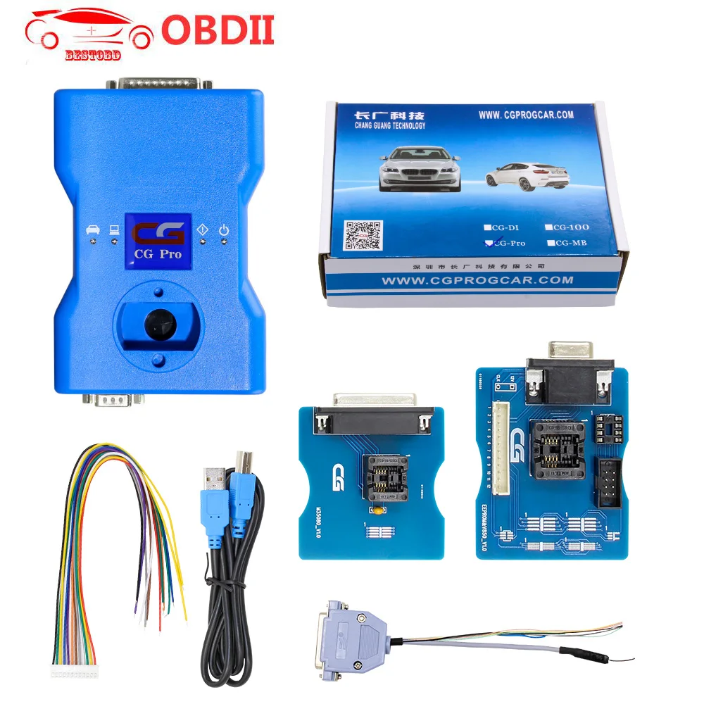 

Original CG Pro 9S12 for BMW for Mercedes odometer correction for Freescale Programmer CG Pro OBD2 Diagnostic Tool