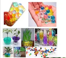 1200 PCS Mixed colors water Crystal ball growth/soilless cultivation Garden bonsai Christmas decoration Christmas gifts