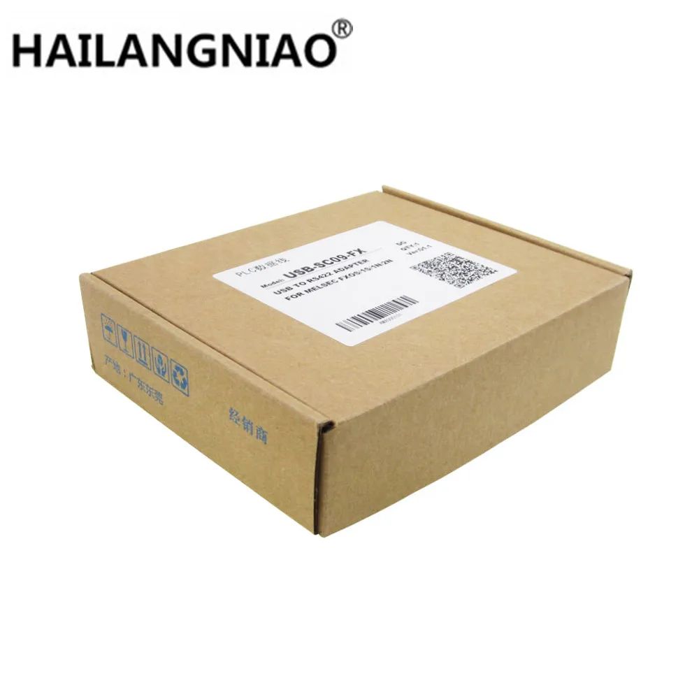 Для FX1N FX2N FX1S FX3U серии PLC Кабель для программирования USB SC09 FX загрузки Кабели к RS422