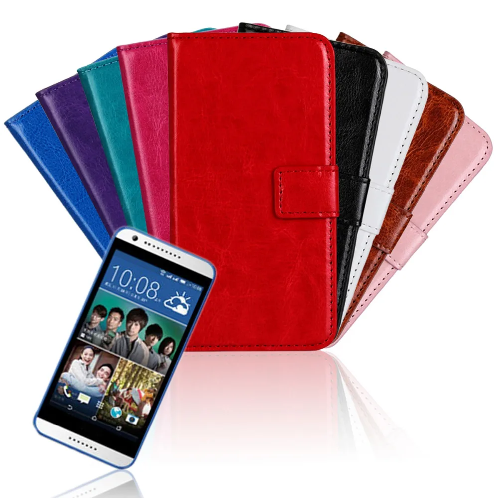 

Case For HTC Desire 620 Flip Leather Cover Fundas Capa Cell Phone SmartPhone Cases Etui Skin Genuine Wallet Accessory Bags