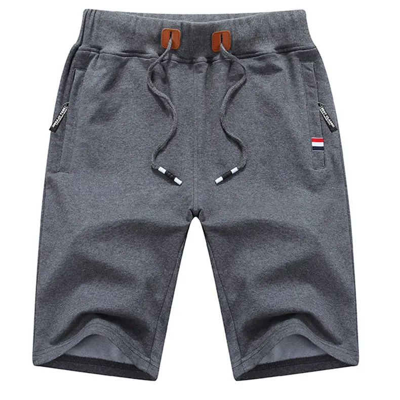 5XL Cotton Summer Shorts Men Soft Sports Shorts Beach Male Short Men Pants Breathable Elastic Waist Plus Size Casual Boardshorts 08