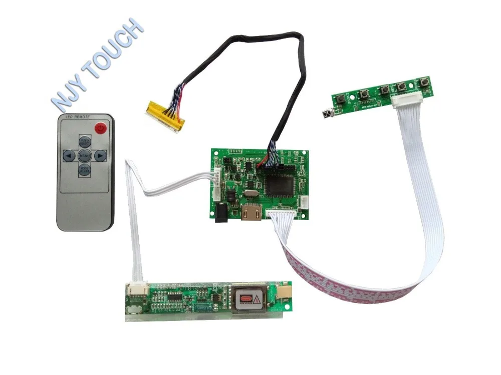 HDMI пульт дистанционного ЖК-контроллера драйвер платы для 15," N154I2-L02 N154I3-L03 1280x800 панель