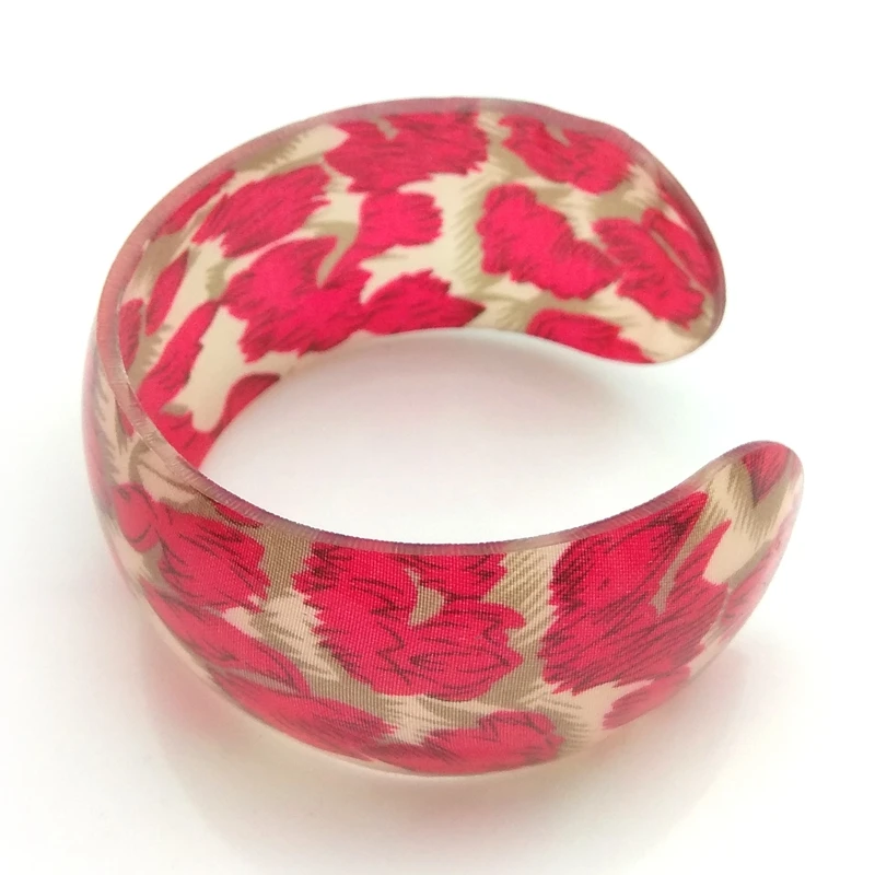 24pcs/pack Leopard Plastic Bangle, Wholesale Fashion Jewelry Bangle, Acrylic Big Bangle 6