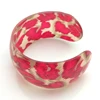 24pcs/pack Leopard Plastic Bangle, Wholesale Fashion Jewelry Bangle, Acrylic Big Bangle 6