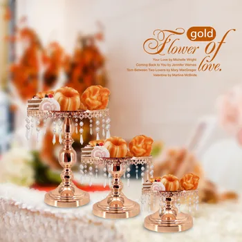 

1pcs Wedding Sign In Dessert Table Cake Stand Three Piece European Style Fruit Plate Wedding Decoration Props Home Party Decor