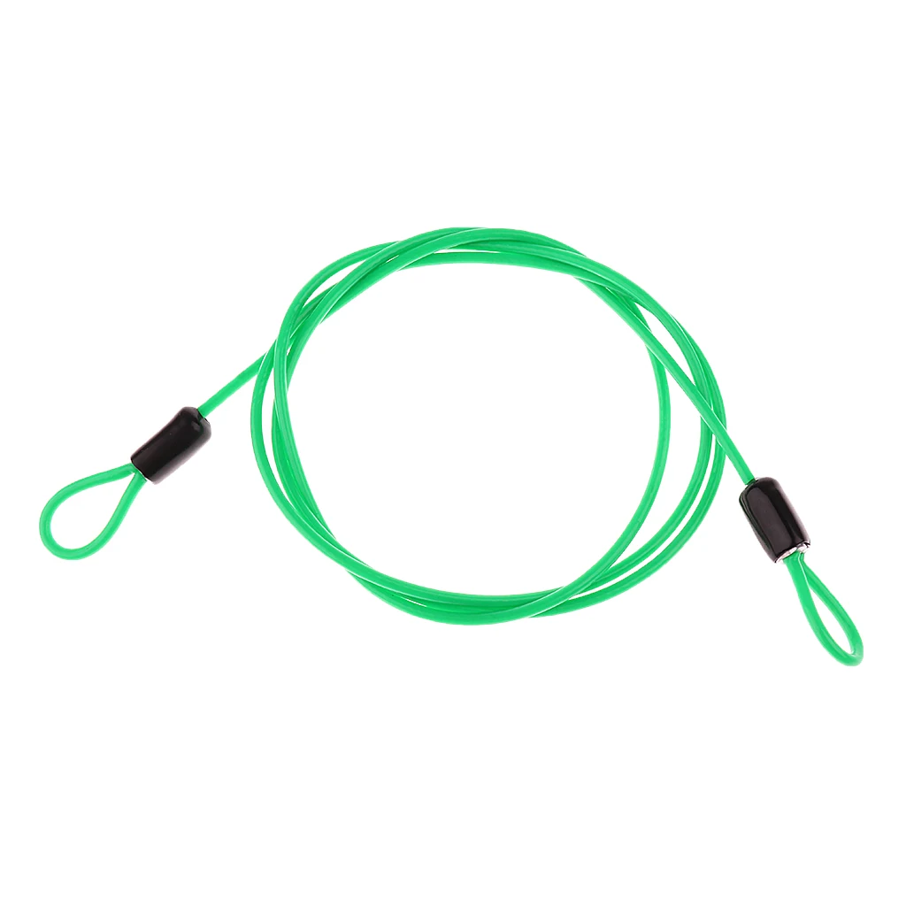 100cm Cycling Bike Bicycle Lock Wire Double End Loop Security Loop Cable Lock Scooter U-Lock