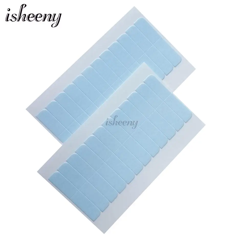 Pre Cut Double Side Tape Tabs 5pcs/lot White Hair Extension Adhesive Replacement Glue Tape For Tape Hair/ Toupee/ Lace Wig Blue Pre Cut Double Side Tape Tabs 5pcs/lot White Hair Extension Adhesive Replacement Glue Tape For Tape Hair/ Toupee/ Lace Wig Blue