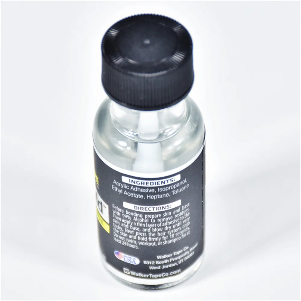 1 bottles 15ml Ultra Hold Liquid Bond Hair System Adhesive Brush on Profession Lace Wig Silicone Glue For Lace Wig/Toupee