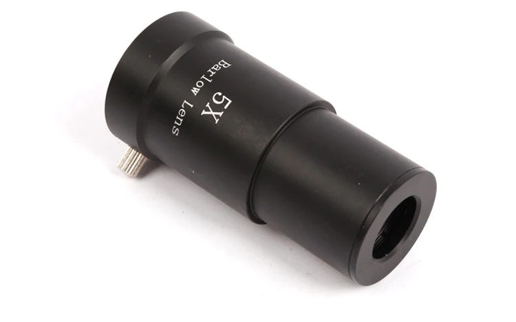 

Full-metal 5X Barlow Lens for Astronomical Telescope lens eyepiece standard 1.25 "/ 31.7mm adaptor