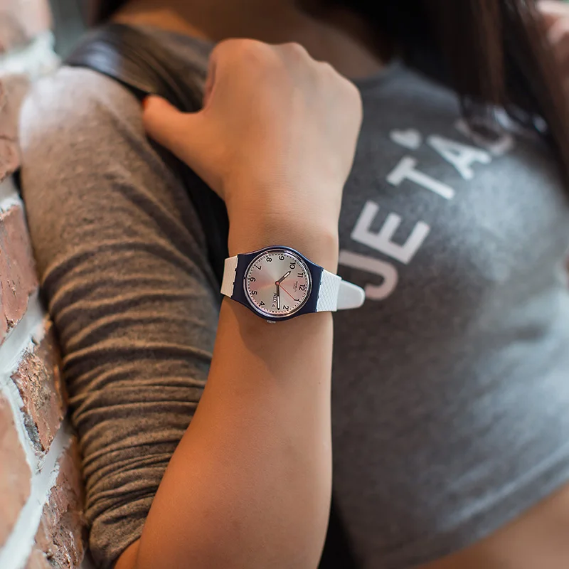 Часы Swatch женские модные часы для отдыха брендовые роскошные красивые