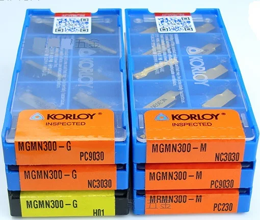 Оригинальная Корейская вставка из карбида фирмы корлой MGMN300-M PC230 вставки для канавок и поворота