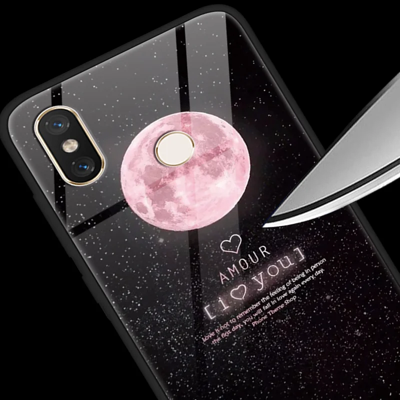 Закаленное стекло Star Space Cover для Xiao mi Red mi Note 5 6 Pro S2 5 Plus mi A2 6X 5S 6 8 SE Lite Explorer mi x 2 2s чехол с мягкими краями