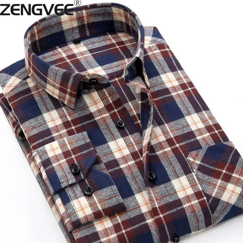 flannel shirts in store