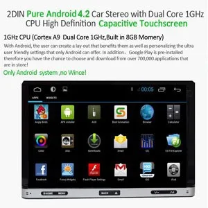 Best 2015 HOT sale GPS Navigation 2 DIN Car gps stereos 6.2