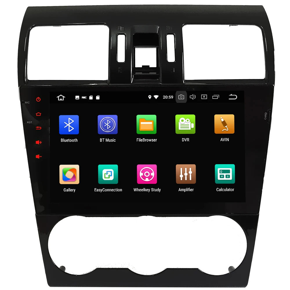 Sale 9" IPS Octa Core 4G Android 8.1 4GB RAM 64GB ROM RDS Car DVD Multimedia Player Radio Stereo For Subaru Forester XV WRX 2013-2018 1