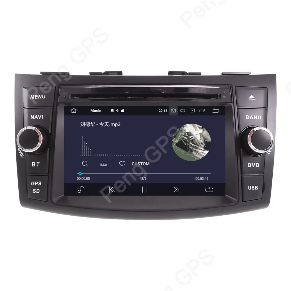 Flash Deal Android 9.0 Car 2 Din Radio for SUZUKI SWIFT 2011-2016 GPS Navigation CD DVD Player IPS Screen 1024*600 HIFI Music Headunit 5