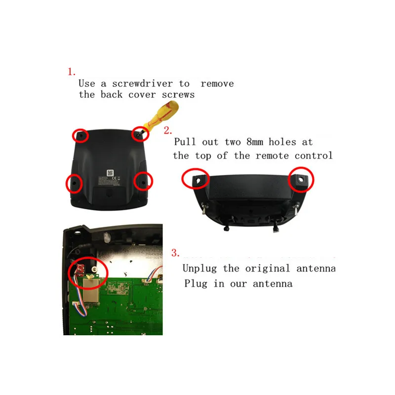Радиозапчасти для радиоуправляемых квадрокоптеров HUBSAN H501S H502S H107D + H501A H501C H501M 5