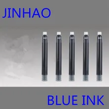 30 шт. Jinhao синяя перьевая ручка картриджи заправки универсальная ручка заправка офисные принадлежности