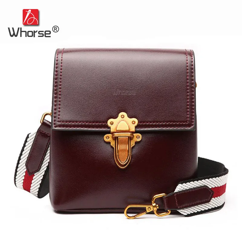 

Fashion Mini Flap Bag With Short and Long Straps Genuine Leather Ladies Small Crossbody Messenger Shoulder Bags For Girls W09640