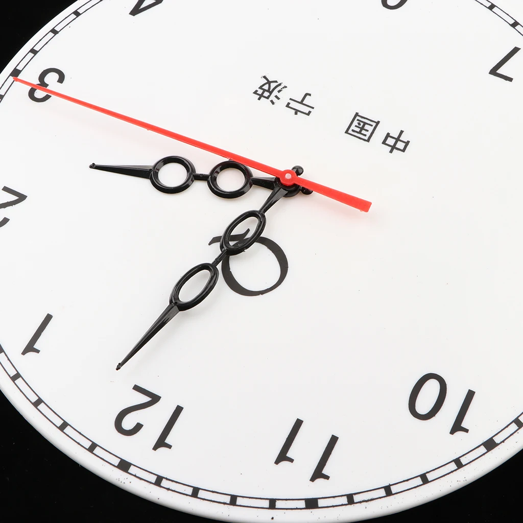 Kids Children's Teaching Time Clock Learn to Tell the Time Classoom Supplies