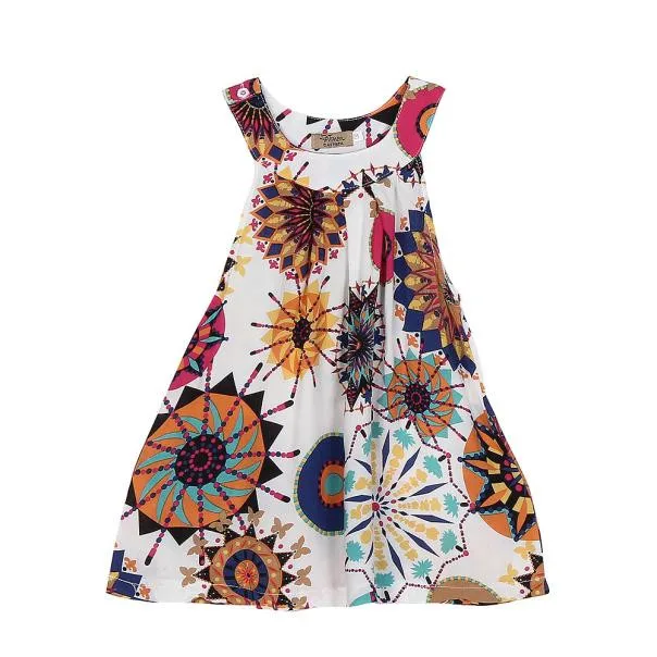 

KLV 2017 New Toddler Baby Flower Girls Princess Dress Wedding Party Kids Dress