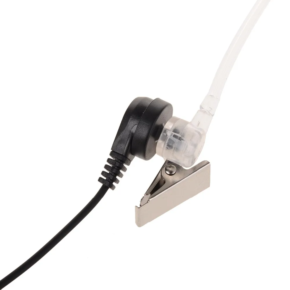 Two way Radio Acoustic Tube Headset Earpiece For Motorola Walkie Talkie Radios Gp328 Gp338 Ptx760 HT750 With Mic PPT (4)