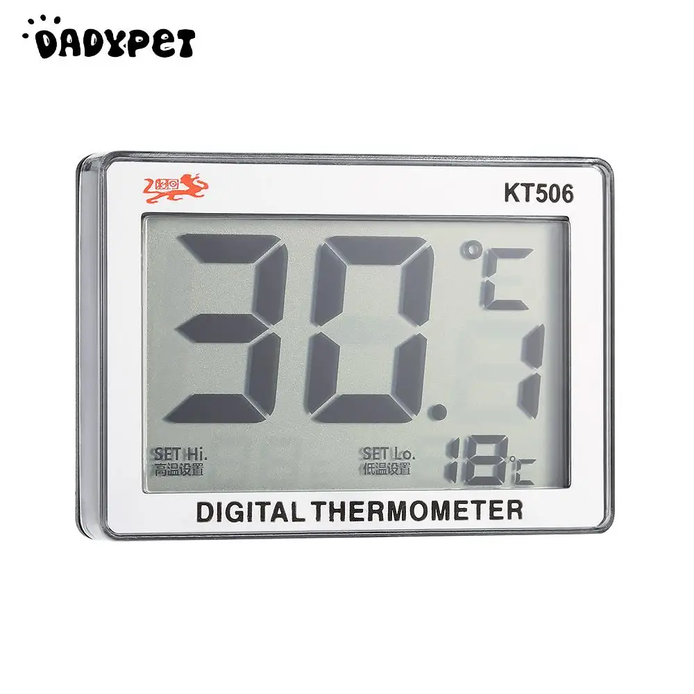 Цифровой термометр для аквариума с ЖК-дисплеем, термометр для воды и погоды, измеритель температуры воды 0C~ 37C