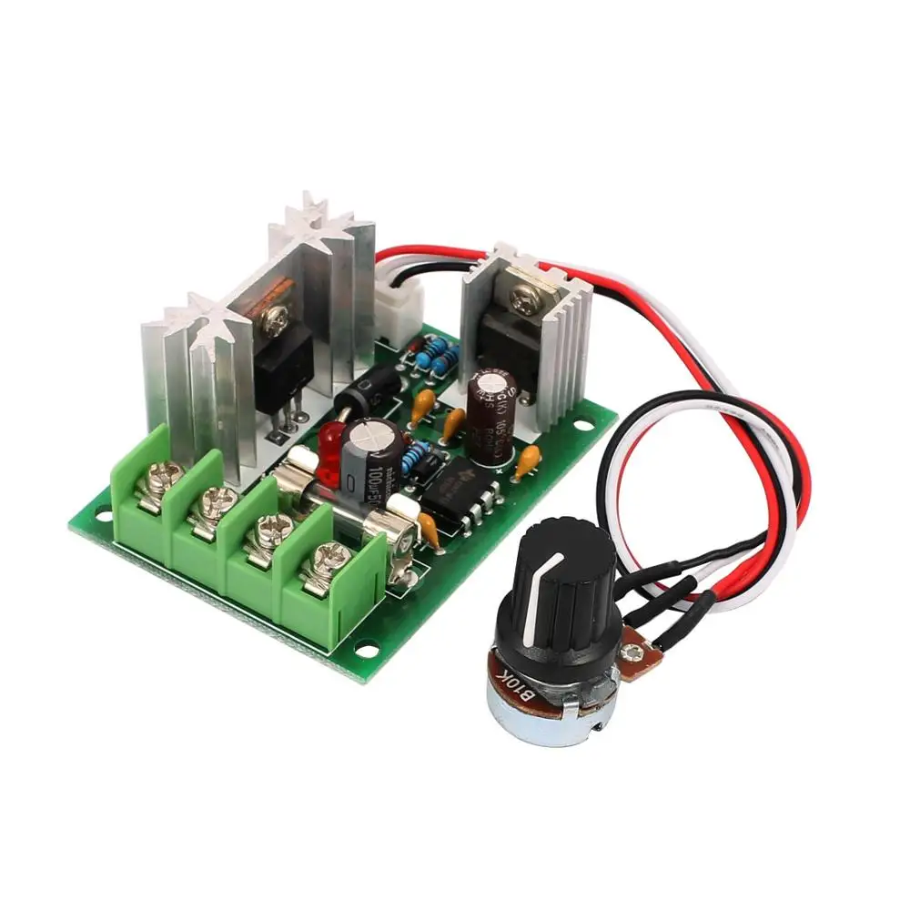 

Universal 12V 24V 30V 10A PWM DC Motor Speed Regulator Controller Switch