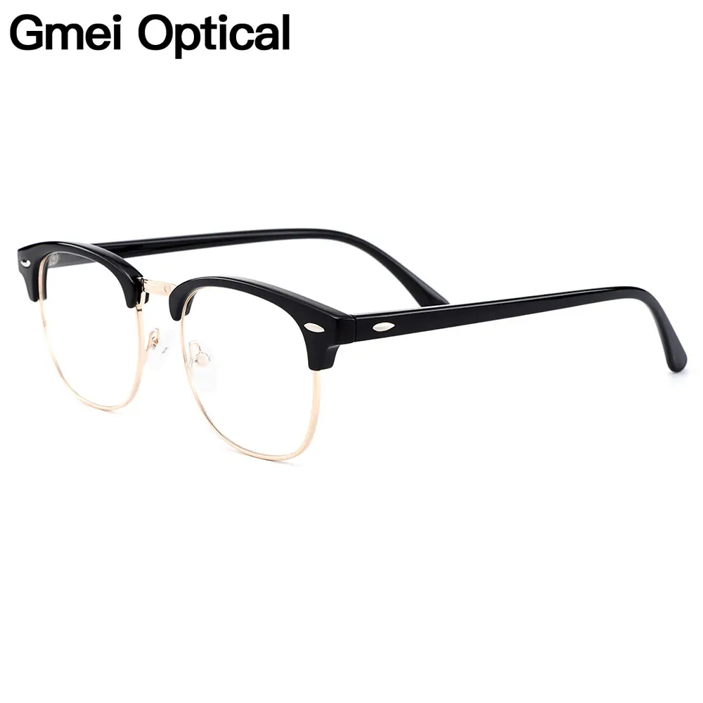 

Gmei Optical Retro Full Rim Plastic Glasses Frame For Men And Women Myopia Presbyopia Reading Prescription Eyeglasses H8004