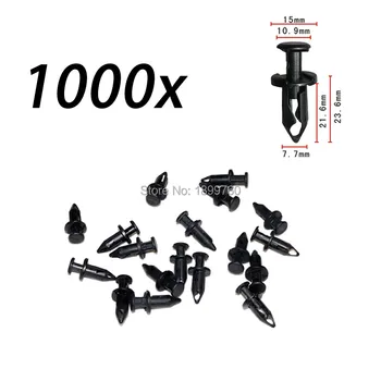 

1000PCS ATV Fender Clips Fasteners Push Retainer 7661855 90653HC4900 90653-HC4-900 for Honda Polaris Suzuki Kawasaki