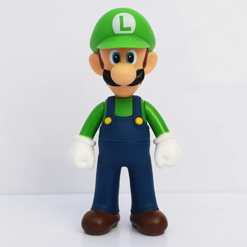 Super Mario Bros Mario Yoshi Luigi PVC Action Figure Collectible Model Toy 11-12cm Super Mario Bros Mario Yoshi Luigi PVC Action Figure Collectible Model Toy 11-12cm