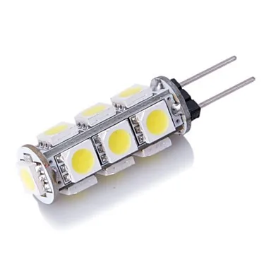 HRSOD G4 W 13 SMD 5050 130~ 150 LM теплый белый/холодный белый двухконтактный свет DC 12 V