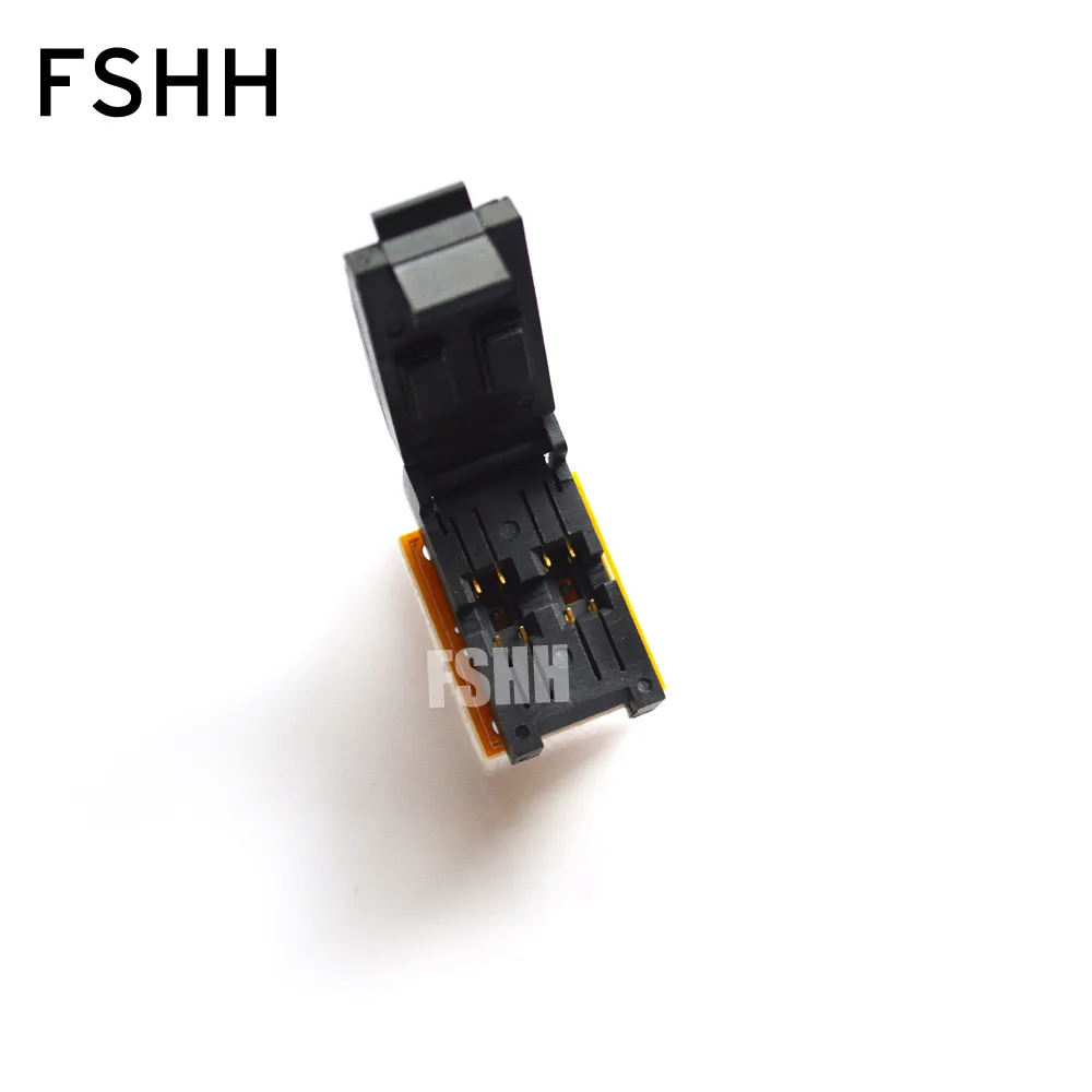 

FSHH QFN4 to DIP4 test socket WSON4/UDFN4/MLF4 test socket Size=6.7x3.9x2.3mm