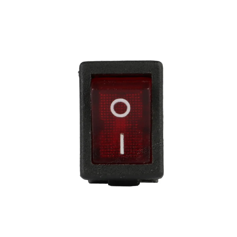 4 штифта 5A/250VAC 8A/250VAC 10А/125VAC SPDT с подсветкой кулисный переключатель для лодки 2