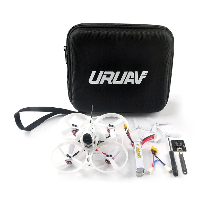 URUAV UR85/UR85HD BUSHIDO 85 мм Crazybee F4 PRO 2-3S Whoop FPV гоночный Дрон OSD 5,8G 25~ 200mW VTX