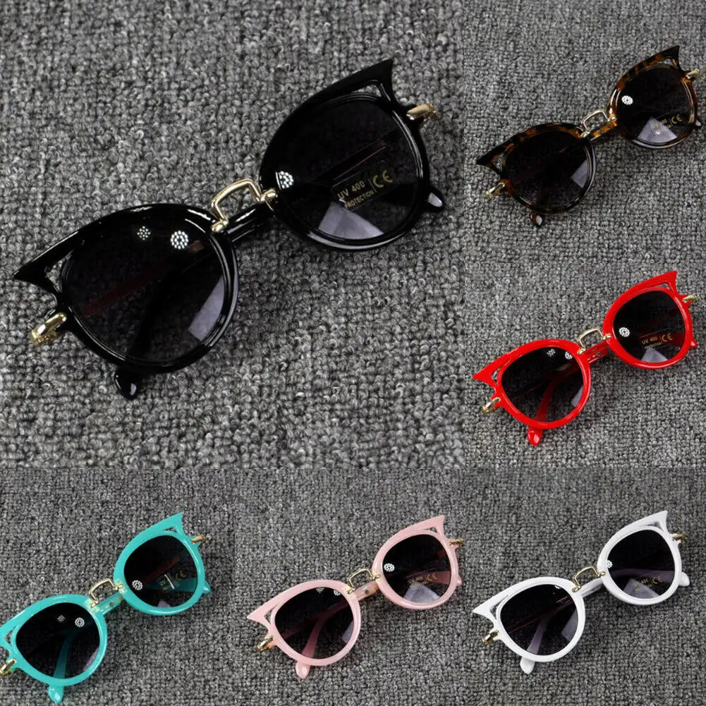 

US Cute Fashion Children Girl Boy Baby Kids AC Lens PC Frame UV 400 Sunglasses