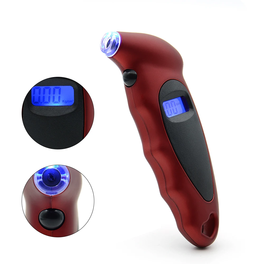 

Digital Tire Pressure Gauge LCD Backlight Auto Car Motorcycle Tire Gauge Air Tire Gauge monitor Barometer Tyre Tester Meter