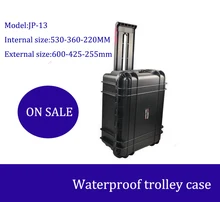 Tool case toolbox trolley Impact resistant sealed waterproof safety case Spare parts kit camera case with foam shipping case