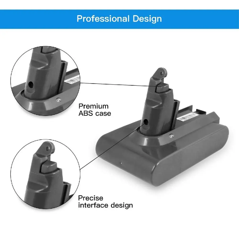 Tattu 3 0ah Rechargeable Li Polymer Battery For Dyson V6 Series Dc61 Dc62 V6 Mattress Motor Head Car Boat 3000mah 22 2v Parts Accessories Aliexpress