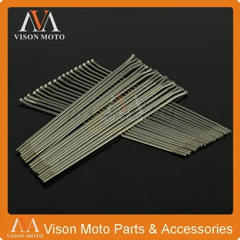 

21" Stainless Steel Front Wheel Spokes Nipples For KTM EXC EXCF XC XCF XCW XCFW 125 150 200 250 300 350 400 450 500 505 520 530