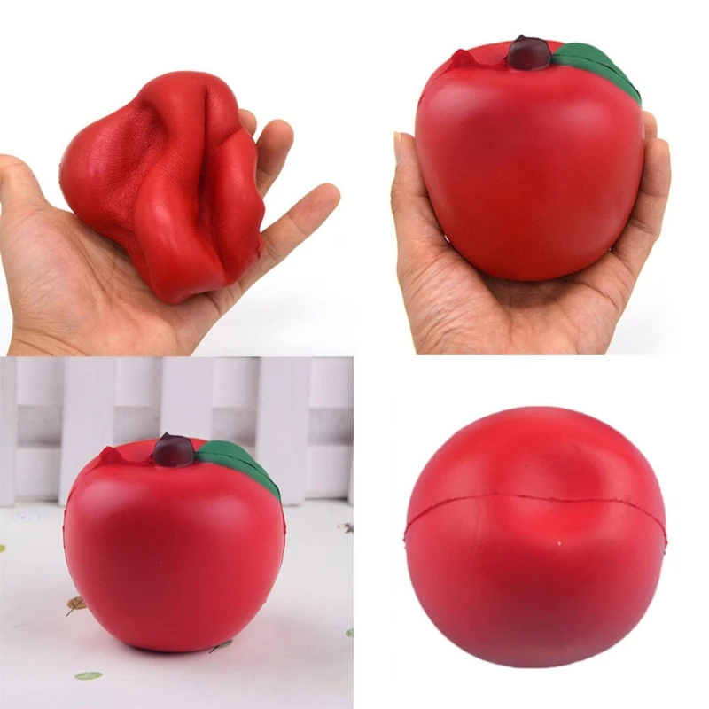 Squishy Apple Scented Squeeze Slow Rising Fun Toy Relieve Stress Gift