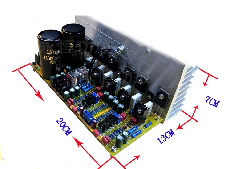 США импорт hifi 2,0 ампер, двухканальный hi fi, 600 Вт Плата усилителя высокой мощности, готовая Плата усилителя мощности