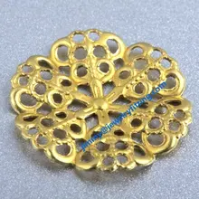 2000pcs 20mm Brass Metal filigree jewelry findings shipping free