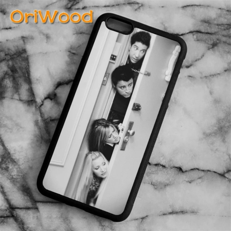 Чехол-накладка OriWood Friends для iPhone 5 6 7 8 plus X XR XS 11 12 pro max Samsung Galaxy S8 S9 S10 | Мобильные