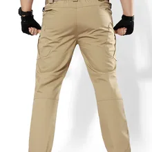 Высококачественные водонепроницаемые тактические брюки, мужские камуфляжные военные брюки-карго, мужские летние быстросохнущие армейские военные армейские брюки