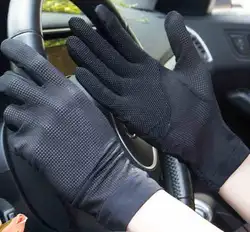 Мужские весенние и летние тонкие перчатки для вождения мужские летние солнцезащитные перчатки с сенсорным экраном мужские Нескользящие