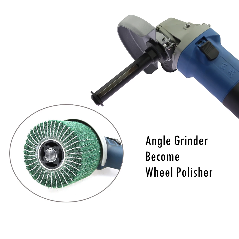 1 Piece 100mm 19mm Polishing Wheel Axle Connection Rod Used On Angle Grinder Bulgarian 100 115 125 Become Polisher Abrasive Tools Aliexpress