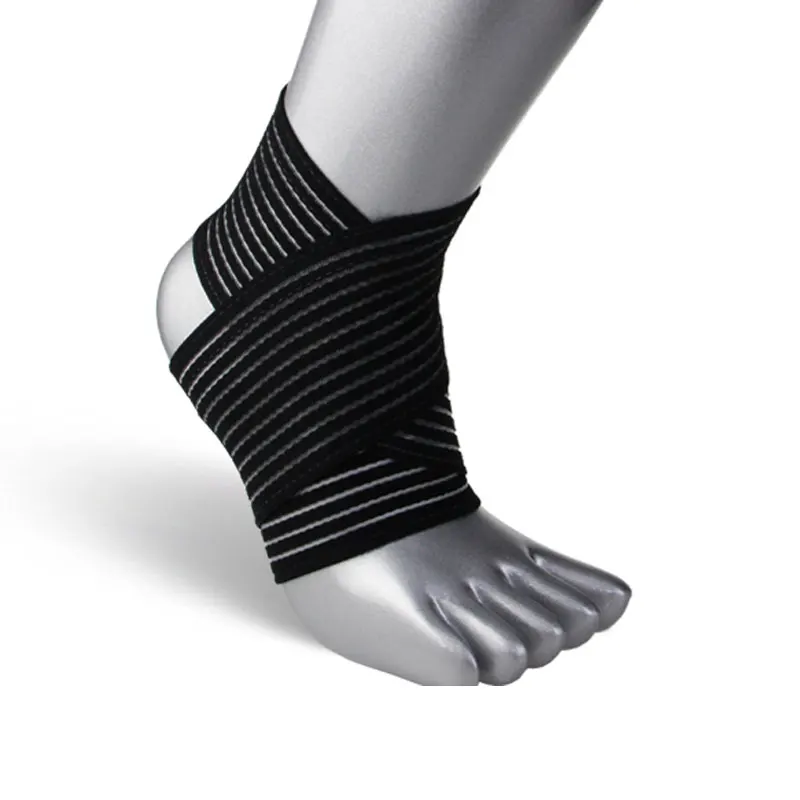 New arrival Ankle Brace Foot Elastic Compression Wrap Sleeve Bandage