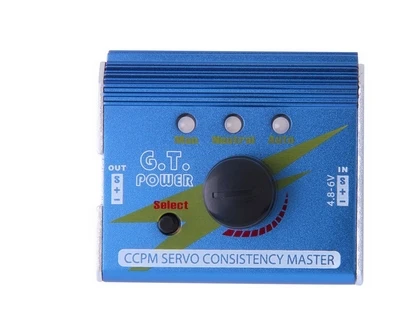 

GT Power CCPM 3-Channel Digital/Analog Multi ESC Servo Tester R/C Plane Car Boat